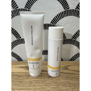Rodan + Fields Reverse Step 1 Deep Exfoliating Cleanser & Step 2 Toner 4.2 oz